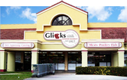 Glick's Kosher Market store exterior — 7351 W Atlantic Ave, Delray Beach, FL